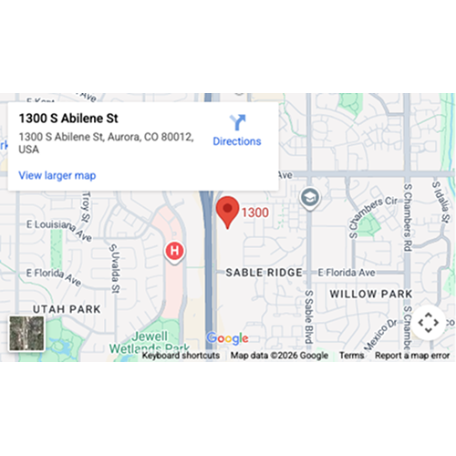 CLEARANCE CENTER – Aurora